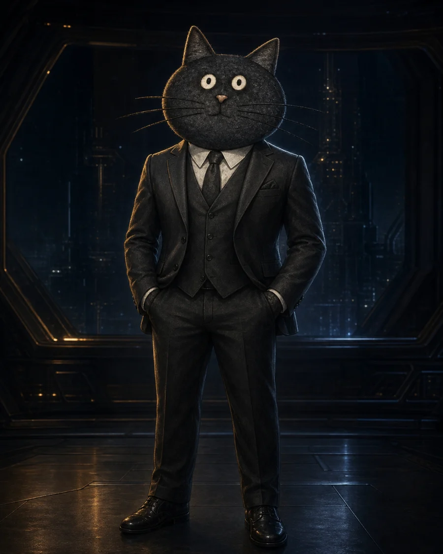 无限电报公司 CEO River-lee 的黑猫高管画像
